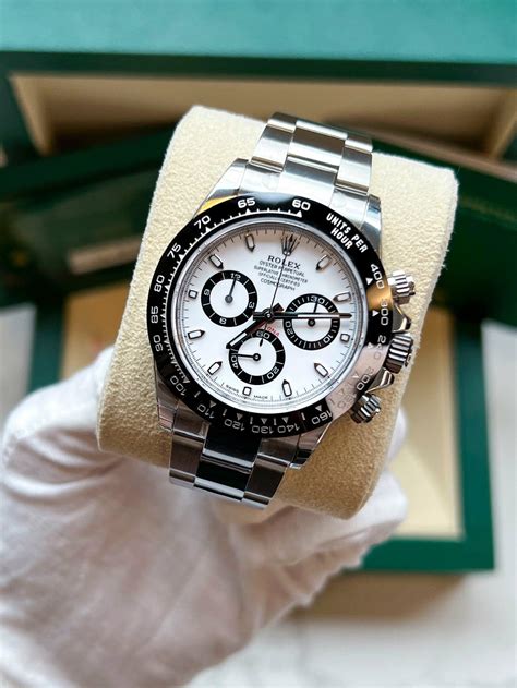 rolex daytona ref: 116500ln|rolex daytona 116500 panda white.